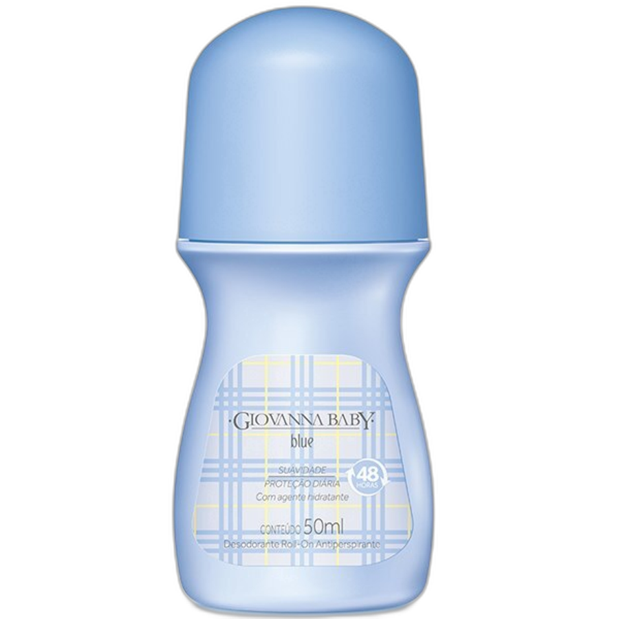 Desodorante Antitranspirante Roll-On Giovanna Baby Blue 50ml
