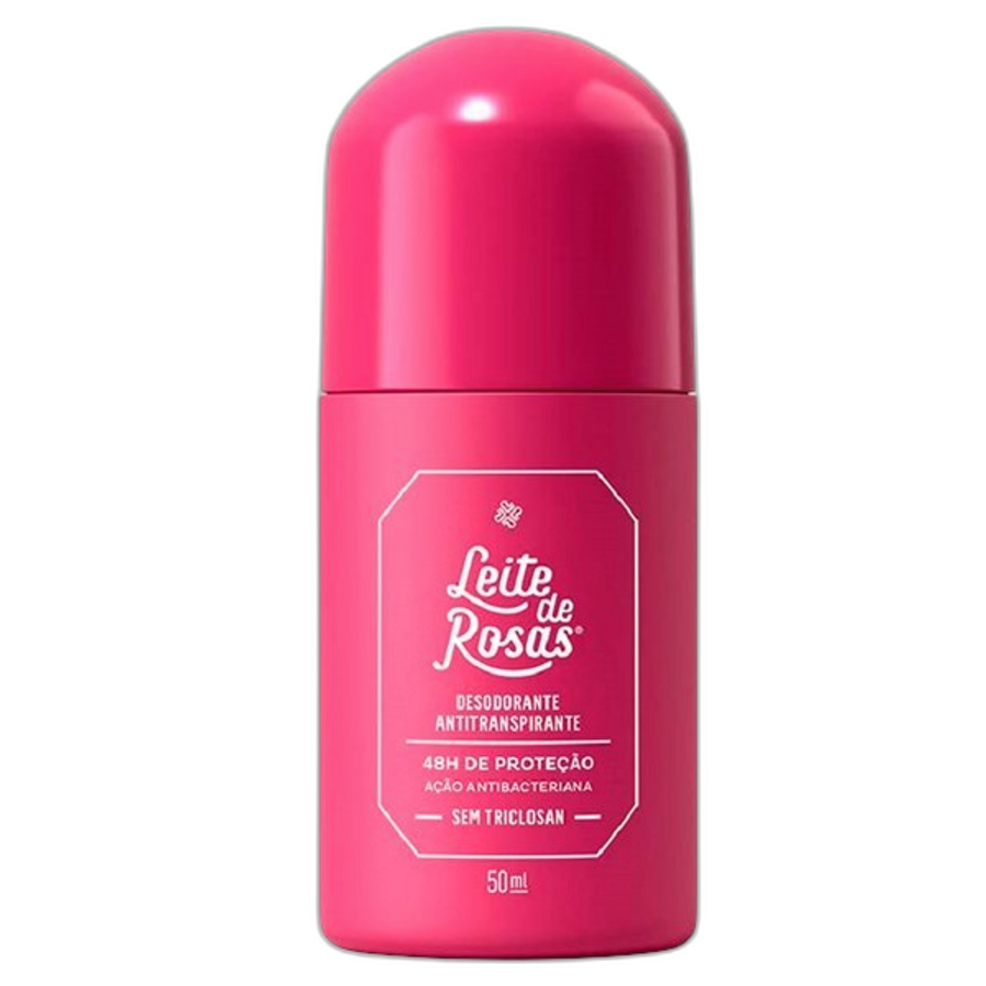 Desodorante Leite de Rosas Roll On Tradicional 50ml