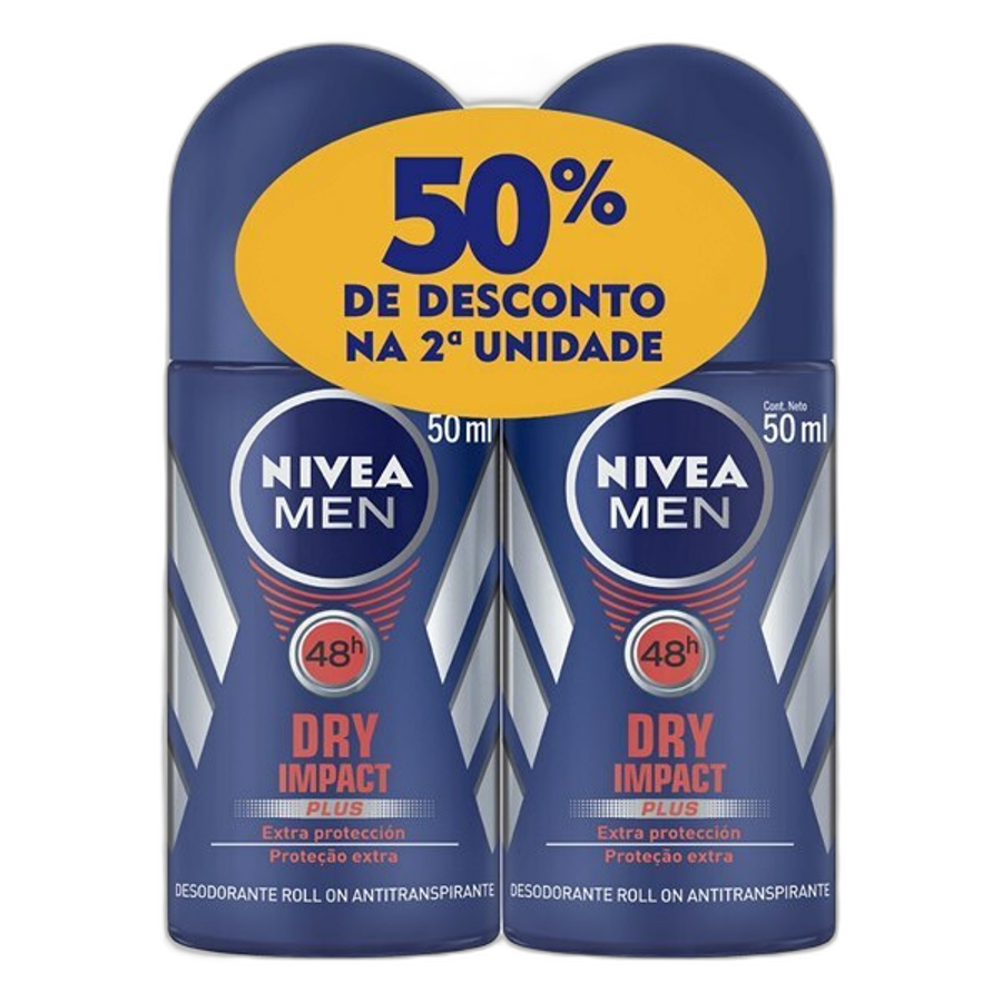 DES NIVEA ROLLON MEN DRY IMPACT UND