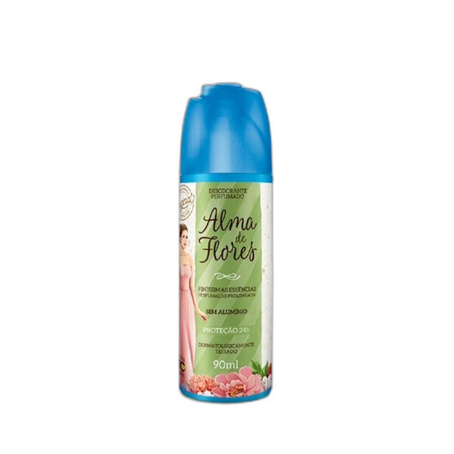 Desodorante Spray Alma de Flores Feminino 90ml