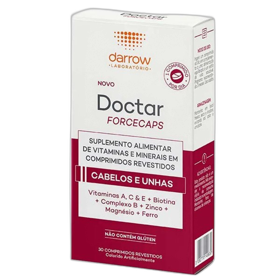 Suplemento Alimentar Darrow Doctar Forcecaps 30 Comprimidos