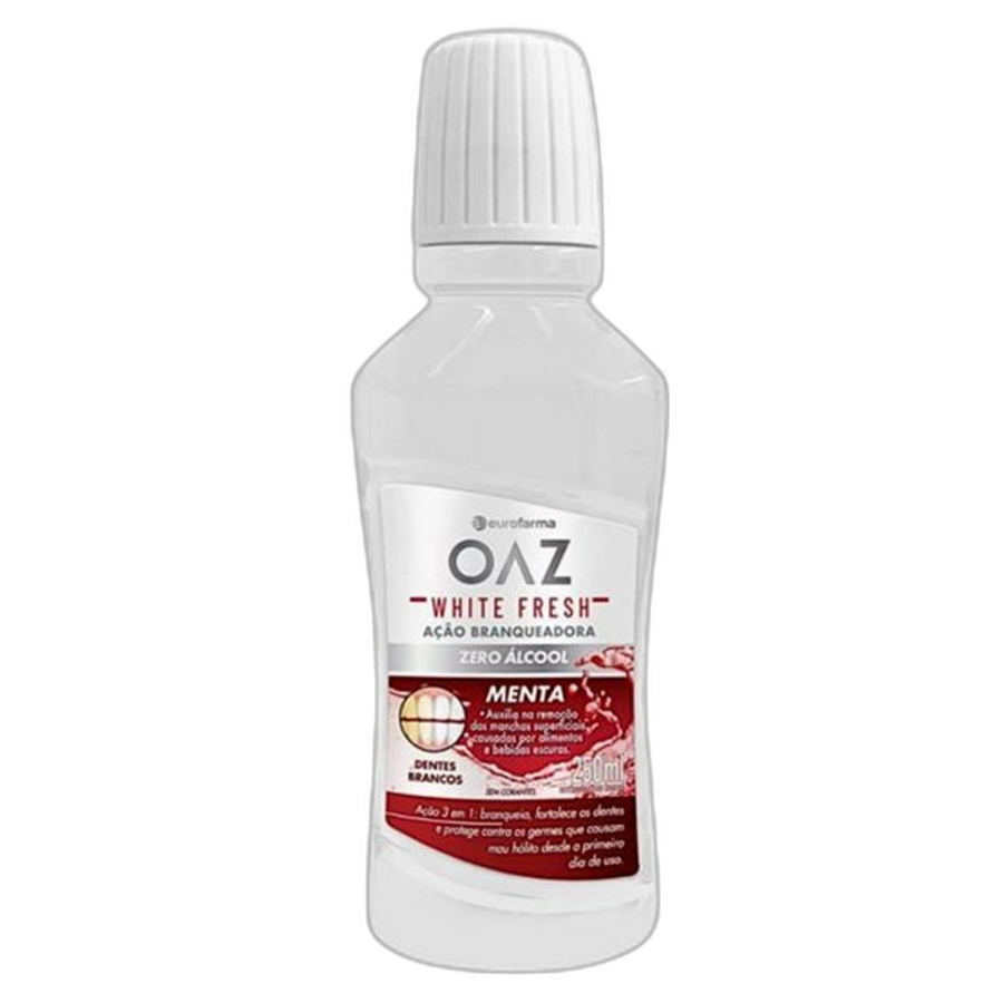 Enxaguante Bucal Kids Oaz White Fresh 250ml