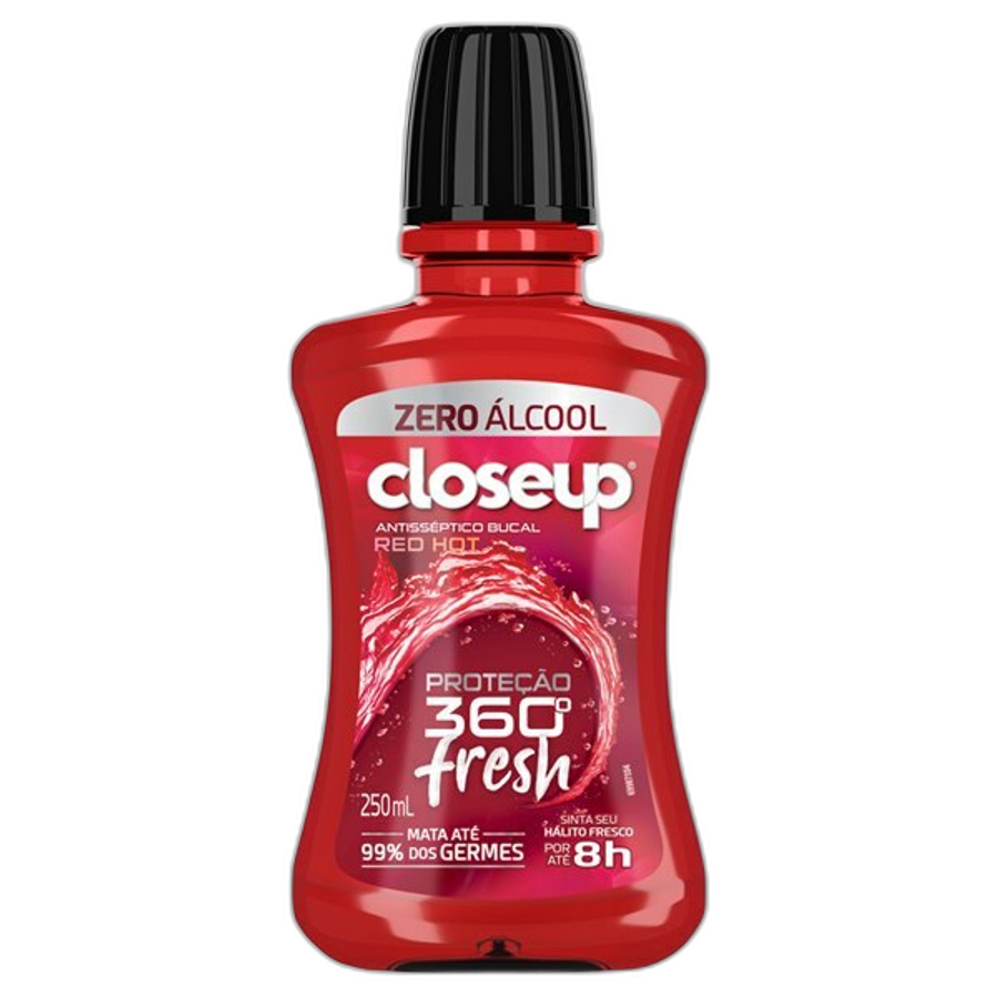 ENX BUCAL CLOSE-UP 250ML RED HOT