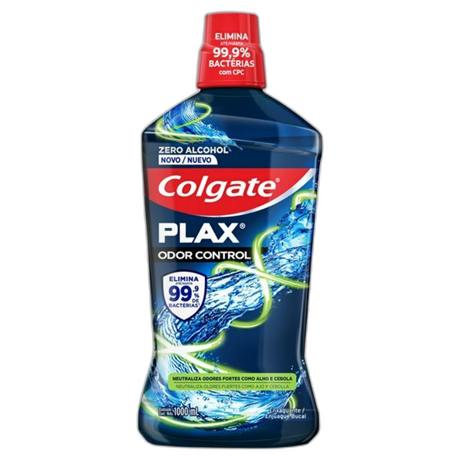 Enxaguante Bucal Colgate Plax Odor Control 1l