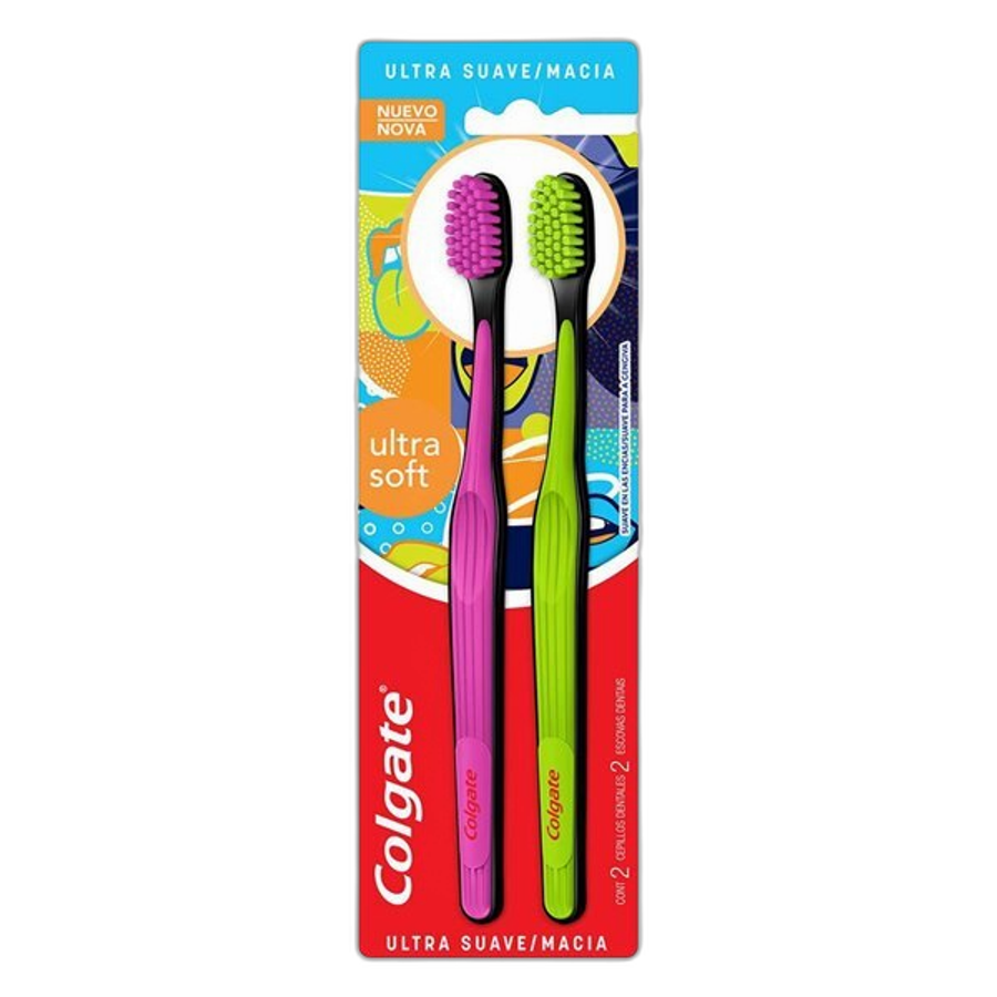 ESC DENTAL COLGATE ULTRA SOFT 2UN