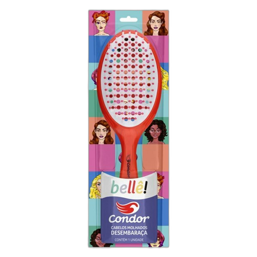 Escova para Cabelos Condor Bellê Oval