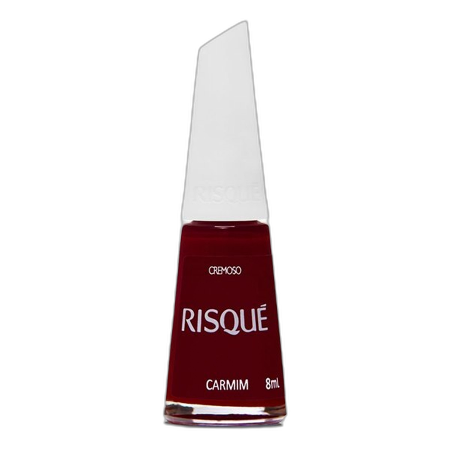 Esmalte Risqué Vermelho Cremoso Carmim 8ml