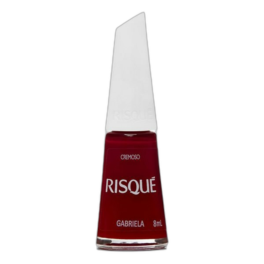 Esmalte Risqué Vermelho Cremoso Gabriela 8ml