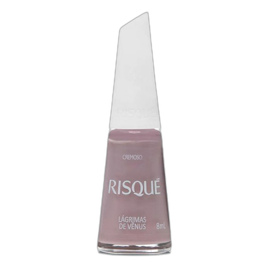 Esmalte Risqué Nude Cremoso Lágrimas de Vênus 8ml