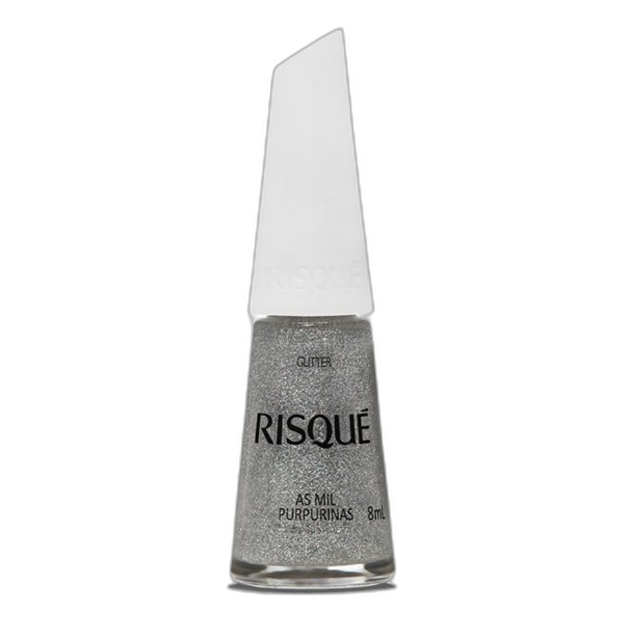 Esmalte Risque Efe Gliter Mil Purpurinas