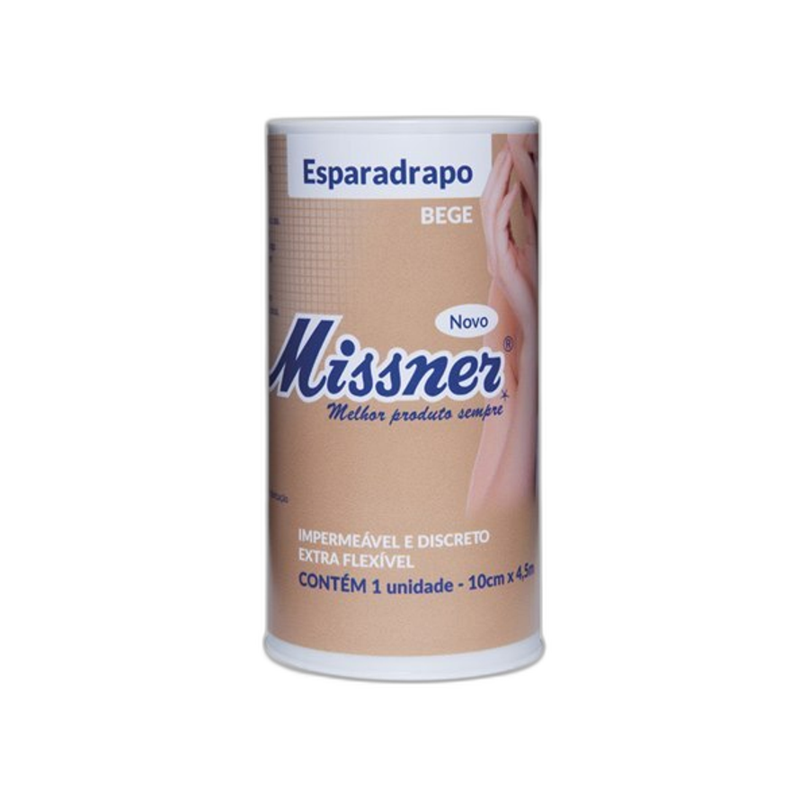 Esparadrapo Missner Imperm Bege 10cmx4,5