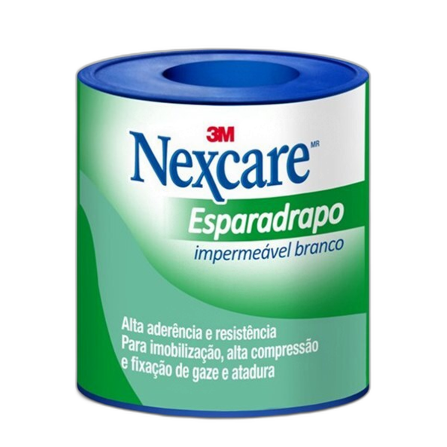 Esparadrapo Impermeável Nexcare 3m Branco 50mm X 3m
