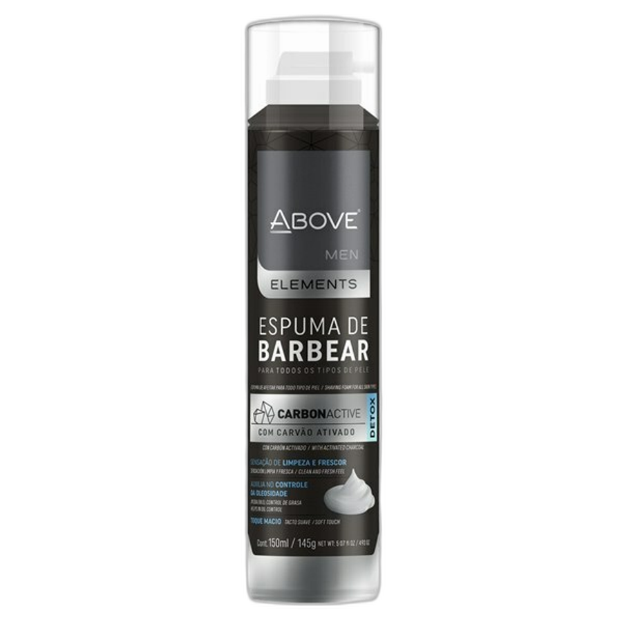 ESP BARBA ABOVE CARVAO ATIVADO 150ML