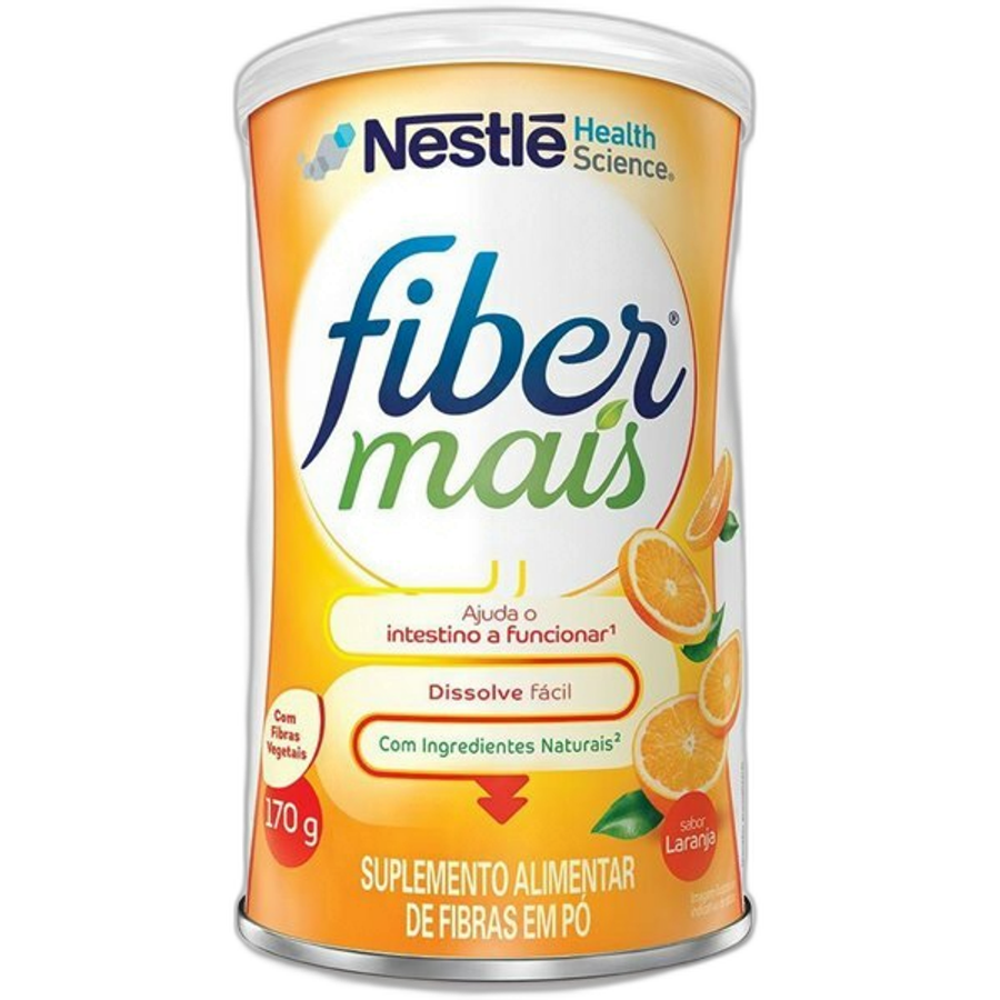 REGULADOR INTESTINAL FIBERMAIS 170G LARANJA