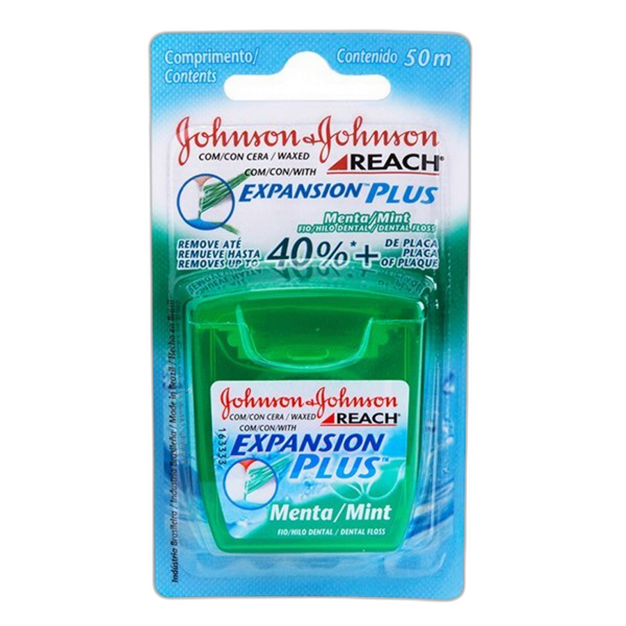 Fio Dental Johnson's Reach Expansion Plus Menta 50m