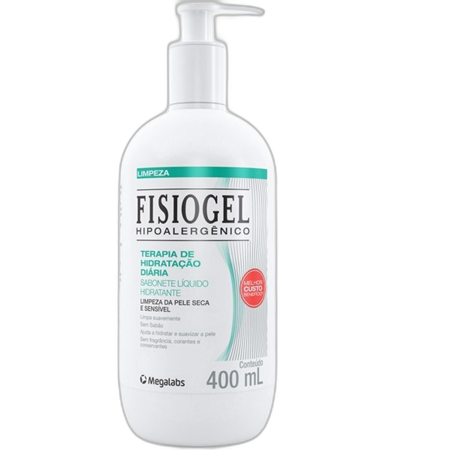 Sabonete Líquido Hidratante Fisiogel 400ml