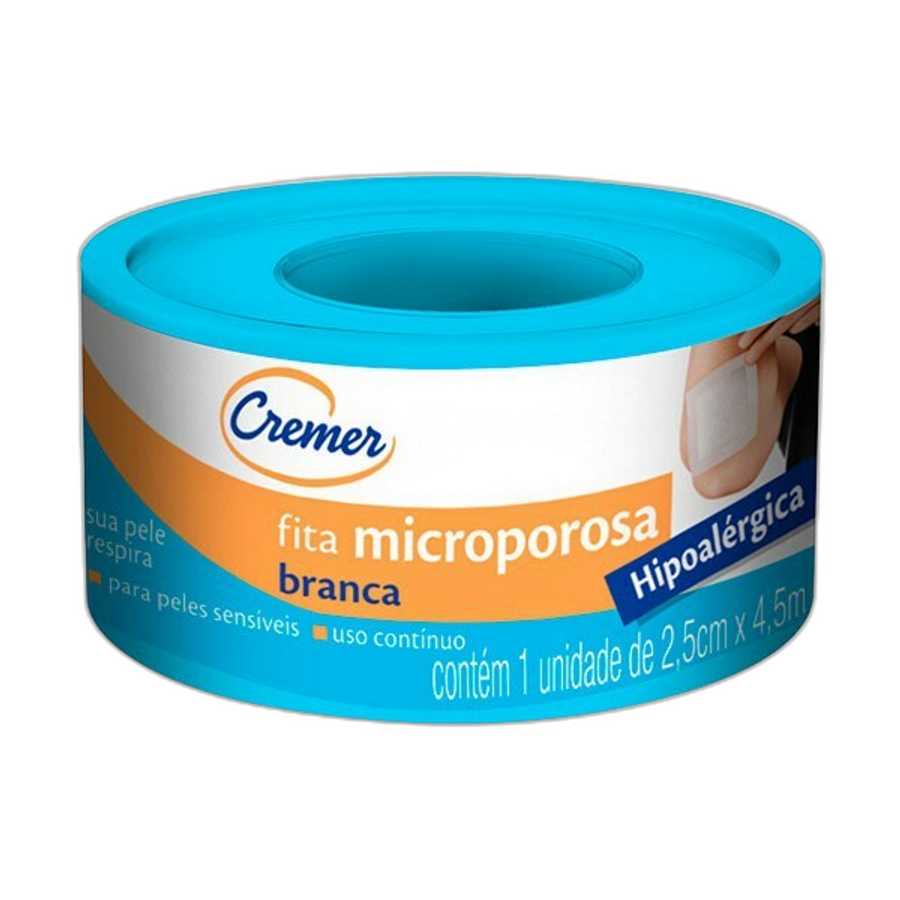 Fita Microporosa Cremer 2,5cmx4,5m