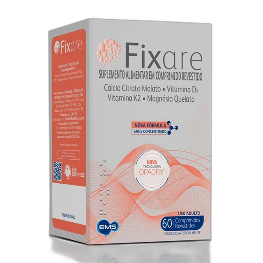 Suplemento Alimentar Fixare Ems 60 Comprimidos