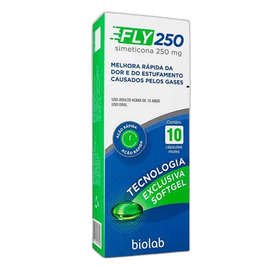 Fly 250mg Biolab 10 Cápsulas