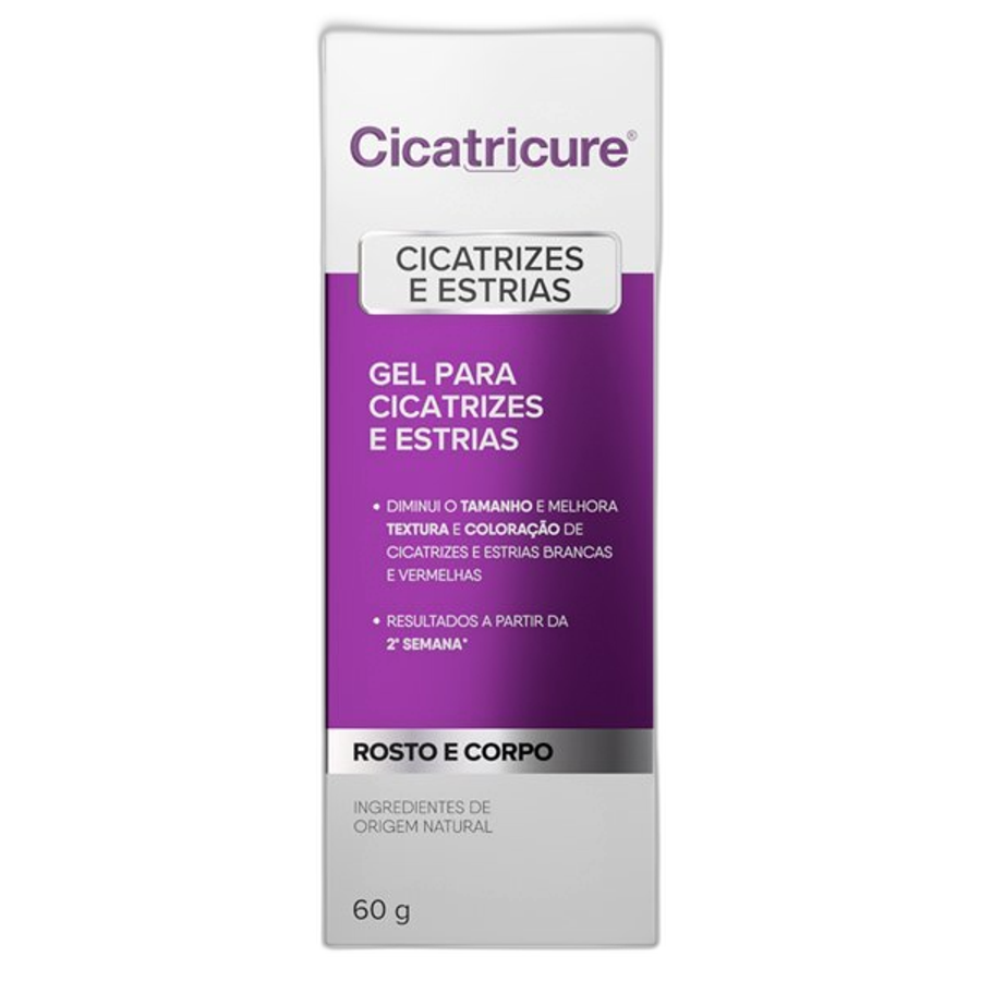 Gel Cicatricure para Cicatrizes e Estrias 60g