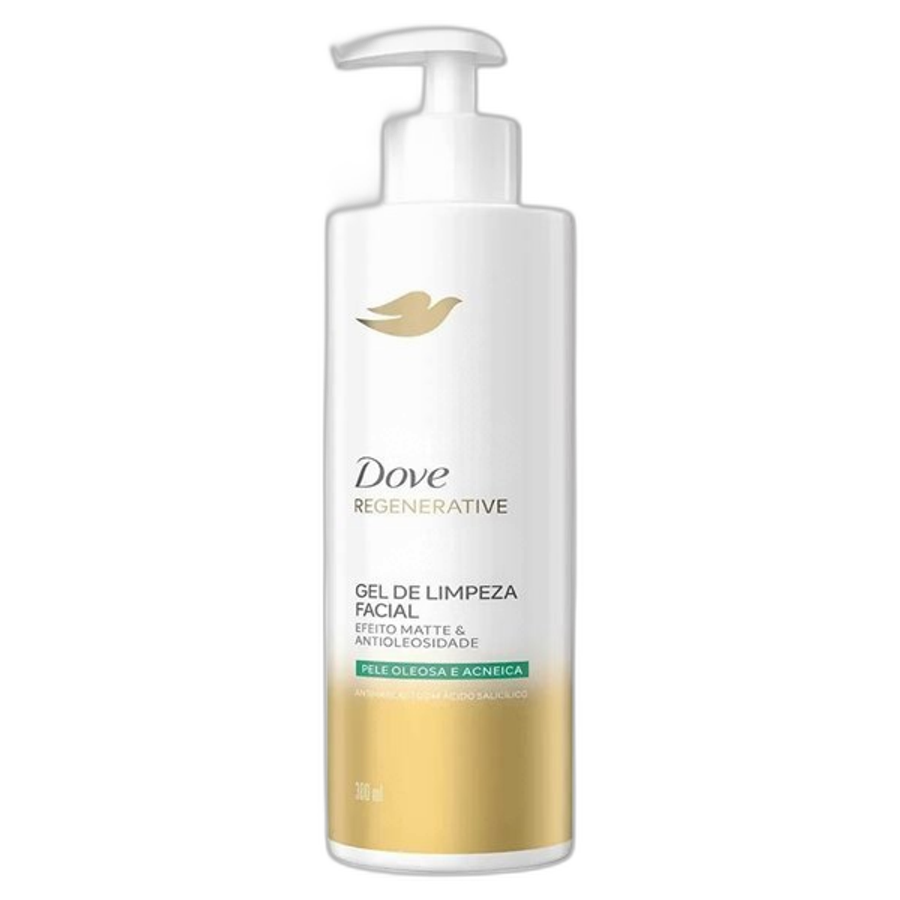 Gel de Limpeza Facial Dove Regenerative Efeito Matte & Antioleosidade 300ml