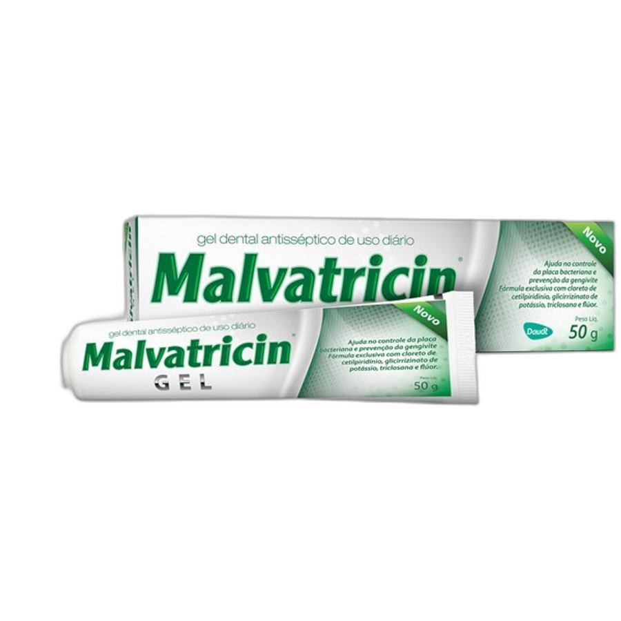 Pasta de Dente Malvatricin Gel 50g