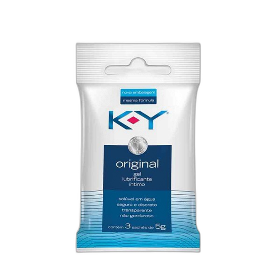 Gel Lubrificante Íntimo Ky Original Sachê 5g