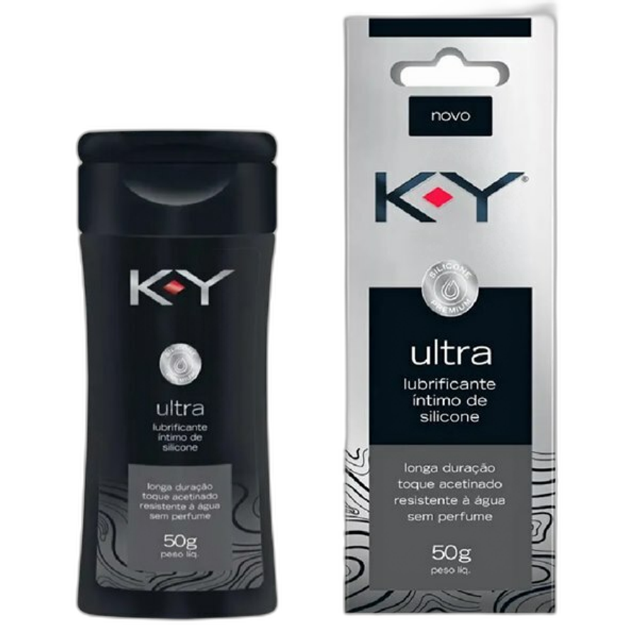 Lubrificante Íntimo de Silicone K-Y Ultra 50g