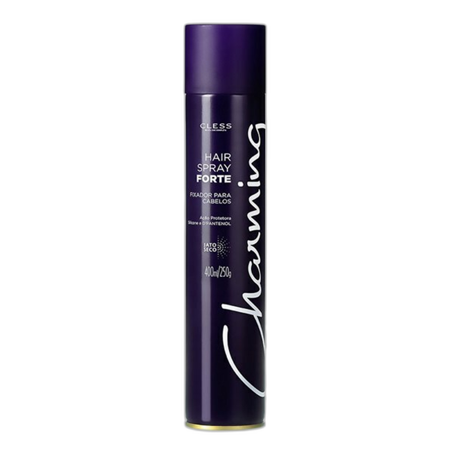 Fixador de Cabelo Spray Charming 400ml Forte