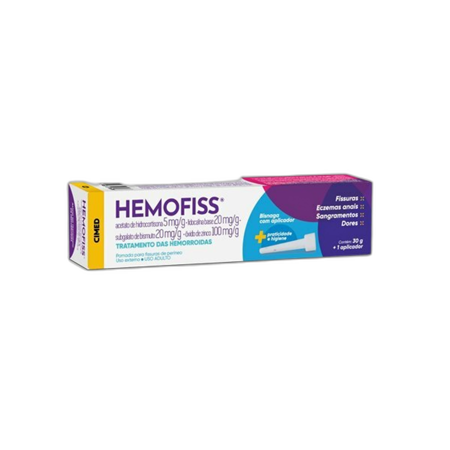 Anti-Hemorroidal Hemofiss 30g Pomada + 1 Aplicador