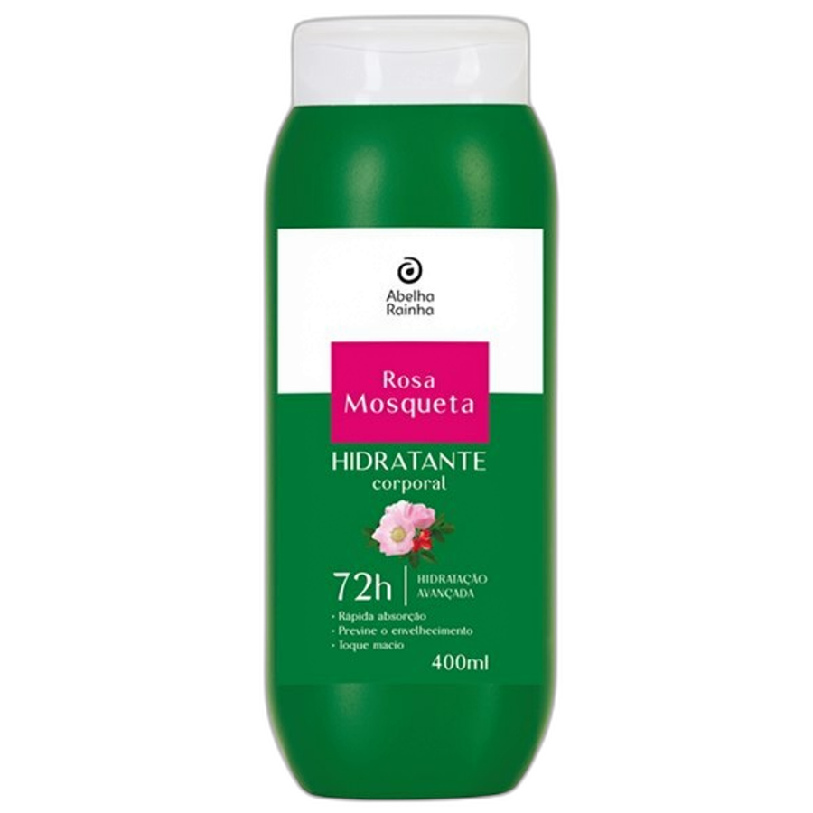 Hidrat.abelha Corporal 400ml Rosa Mosq