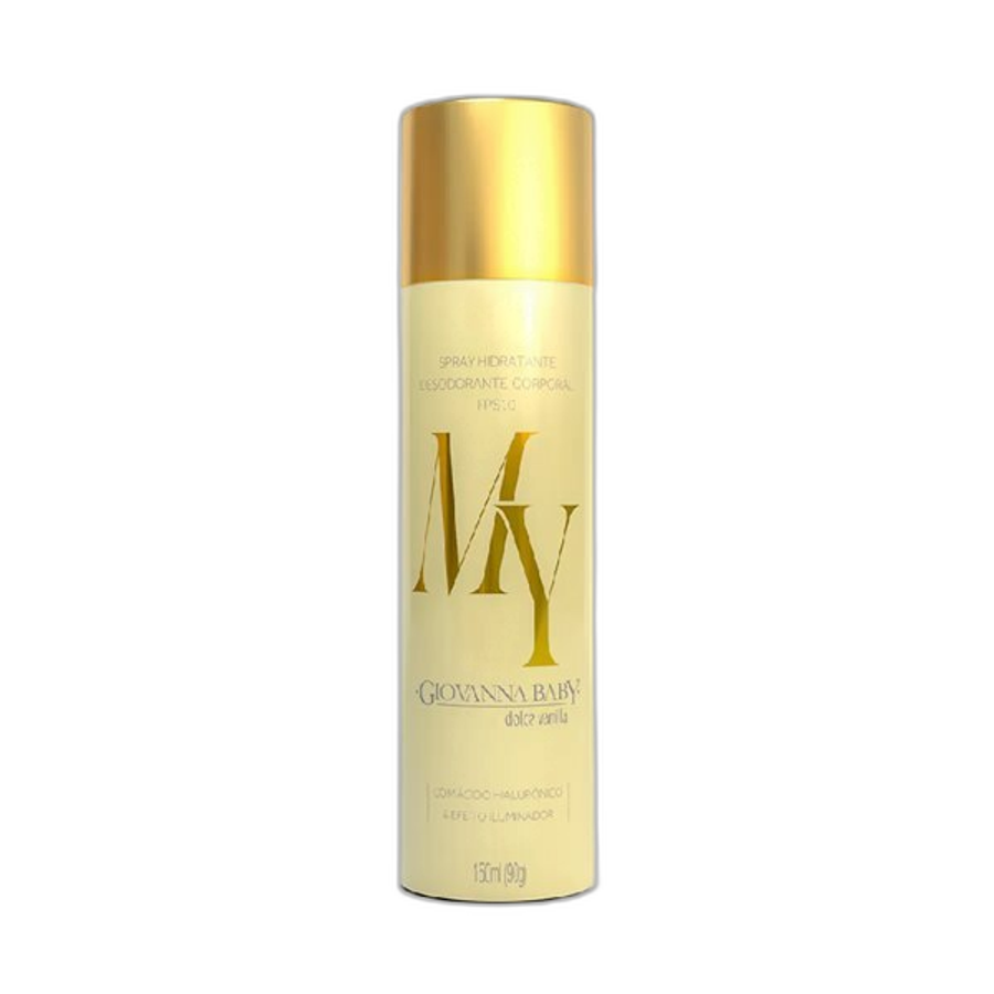 Spray Hidratante Desodorante Corporal Aerossol FPS10 150ml Dolce Vanilla