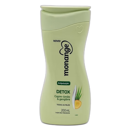 Hidratante Corporal Monange Detox Antipoluição Capim Limão 200ml