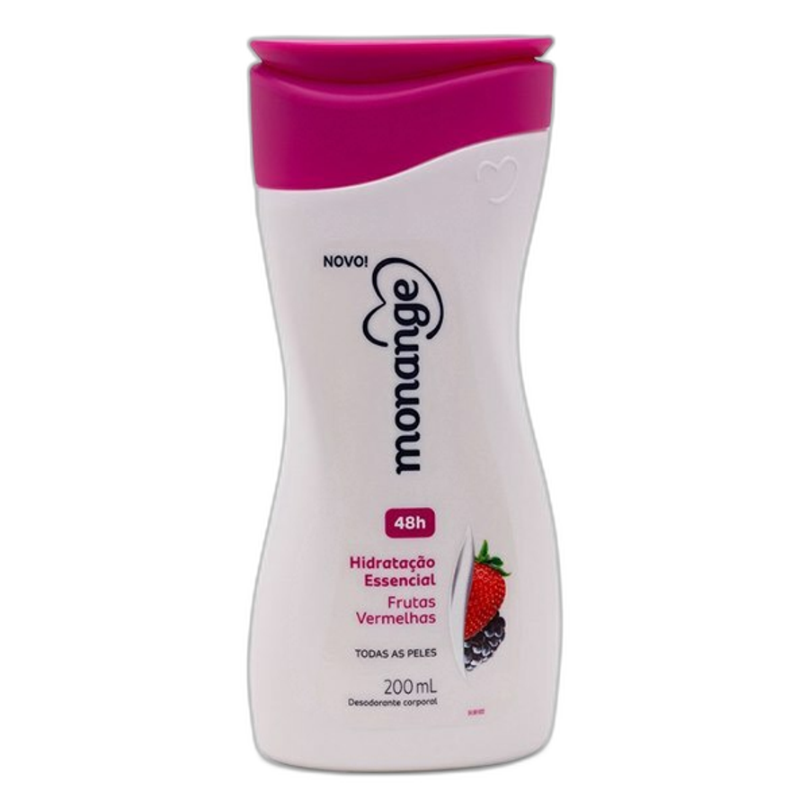 Hidratante Monange 200ml Frutas Vermelhas