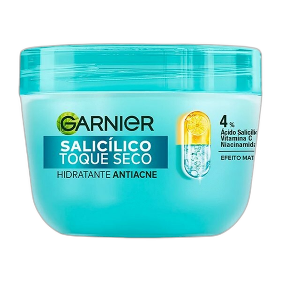 Hidratante em Gel Facial Garnier Salicílico Toque Seco Antiacne 85g