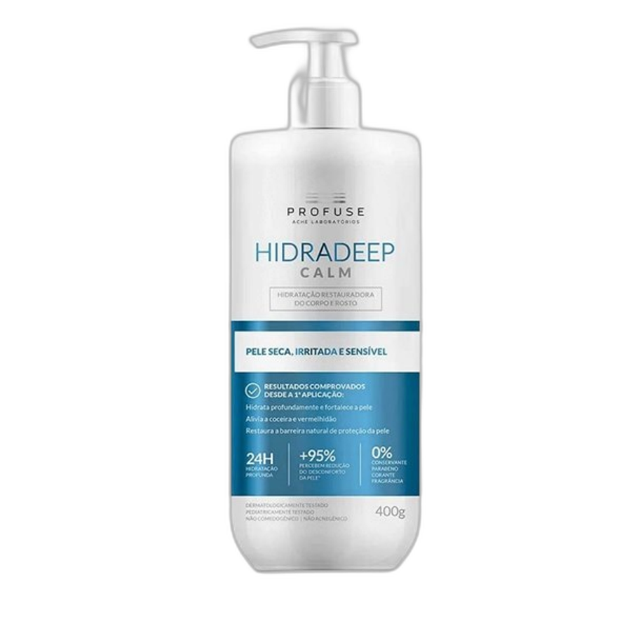 Creme Hidratante Rosto e Corpo Profuse Hidradeep Calm 400g
