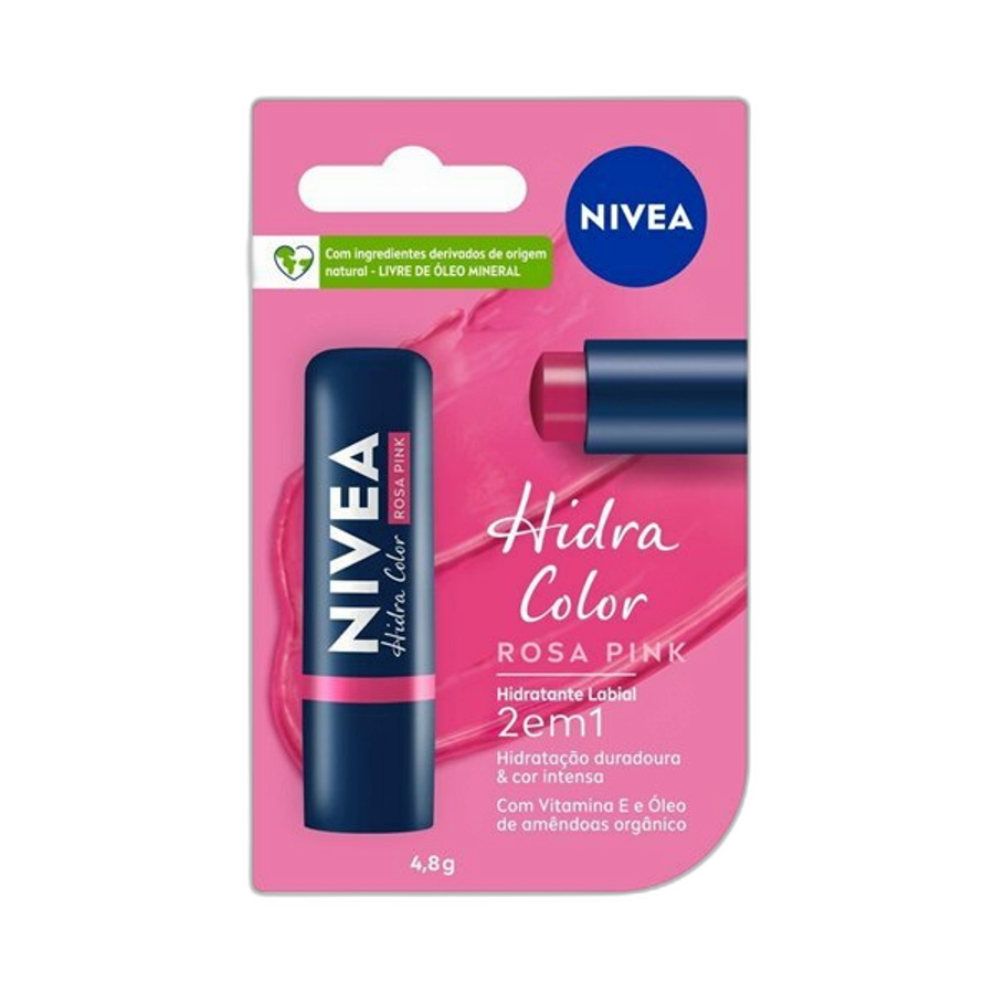 HID LABIAL NIVEA 4,8G ROSA PINK