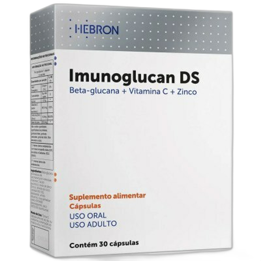 Suplemento Alimentar Imunoglucan Ds 30 Cápsulas