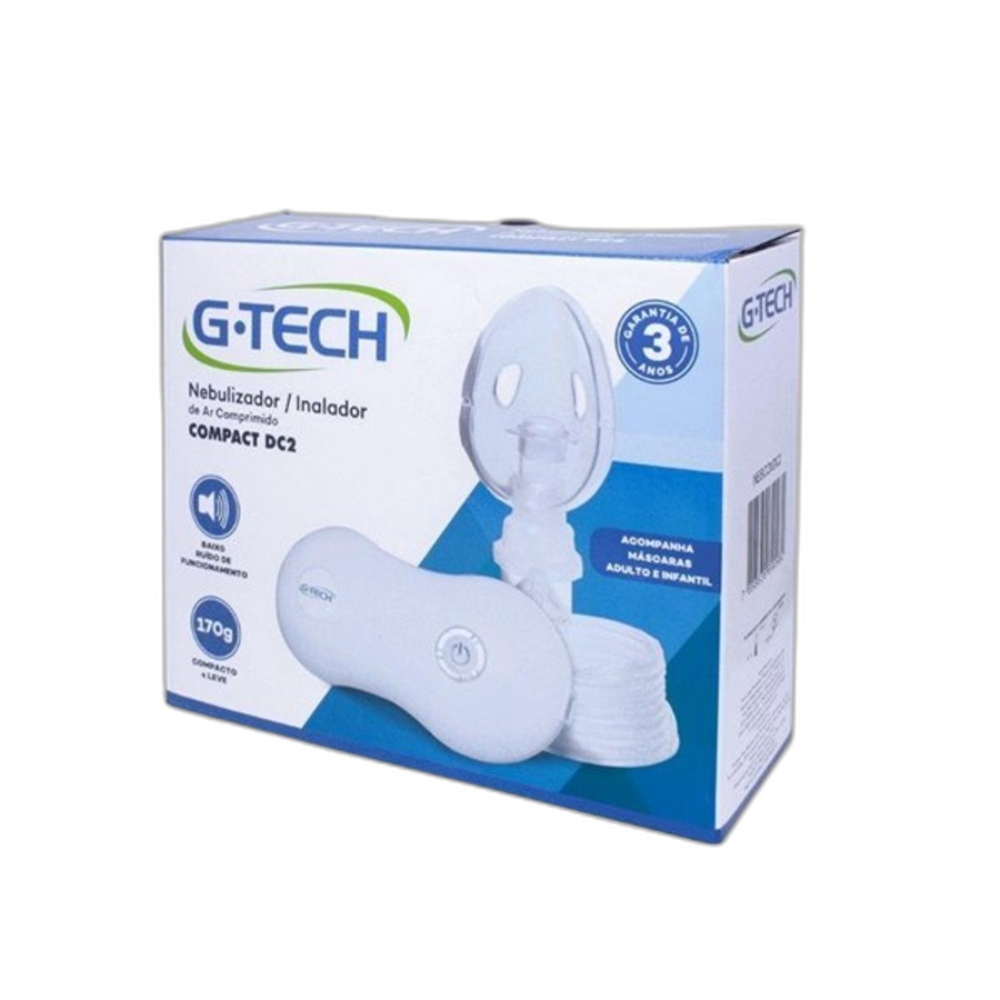 NEBULIZADOR GTECH NEBCOM DC2 COMPACT NEB