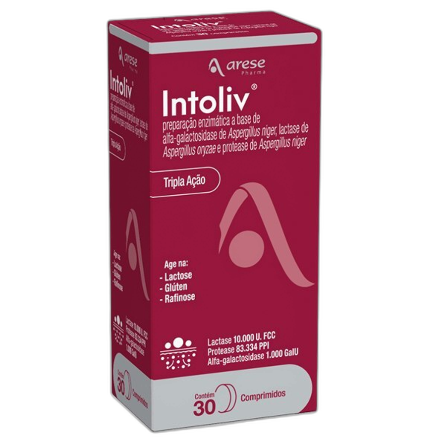 INTOLIV C/30COMPRIMIDOS