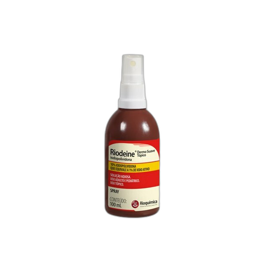 Riodeine Solução Tópica Spray Rioquímica 100ml