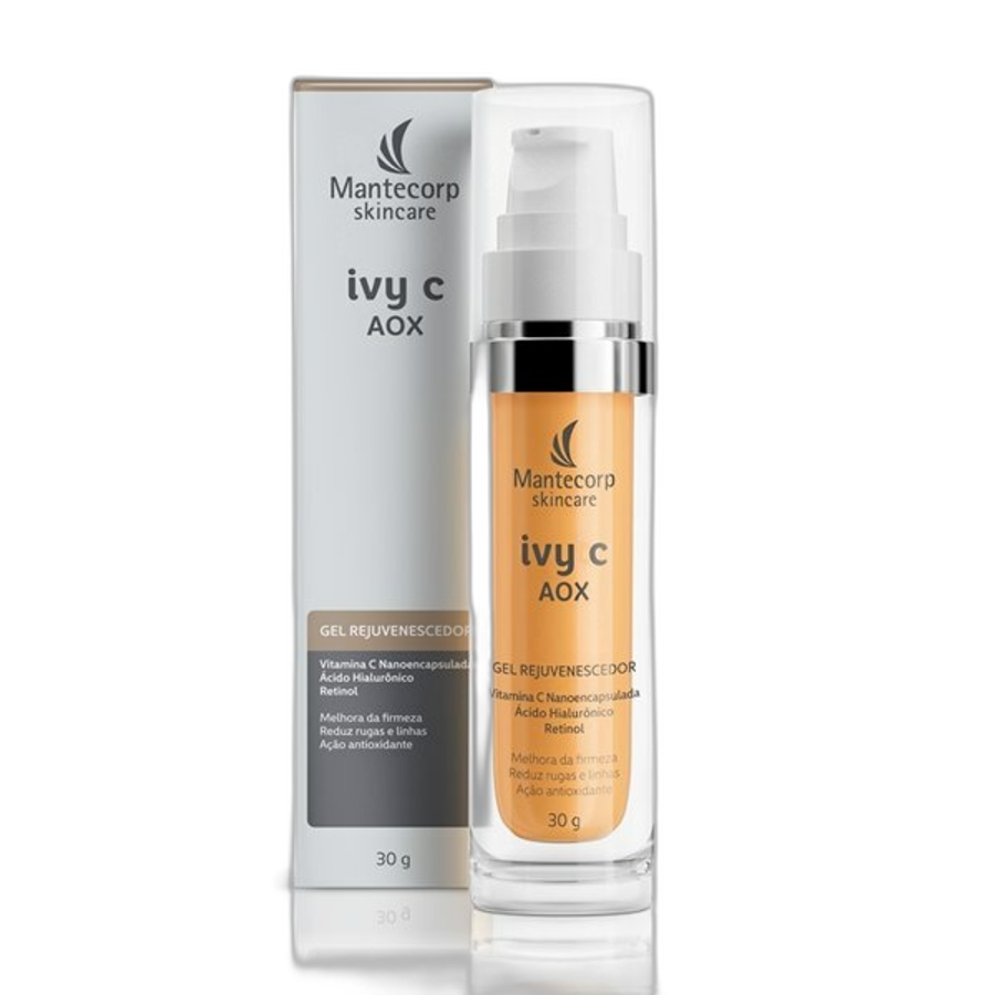 Gel Rejuvenescedor Ivy C Aox Mantecorp Skincare 30g