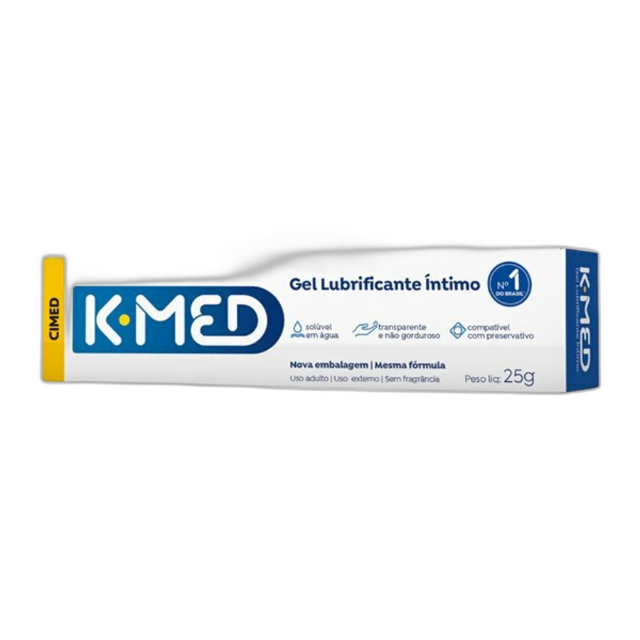 Gel Lubrificante Íntimo K- Med 25g