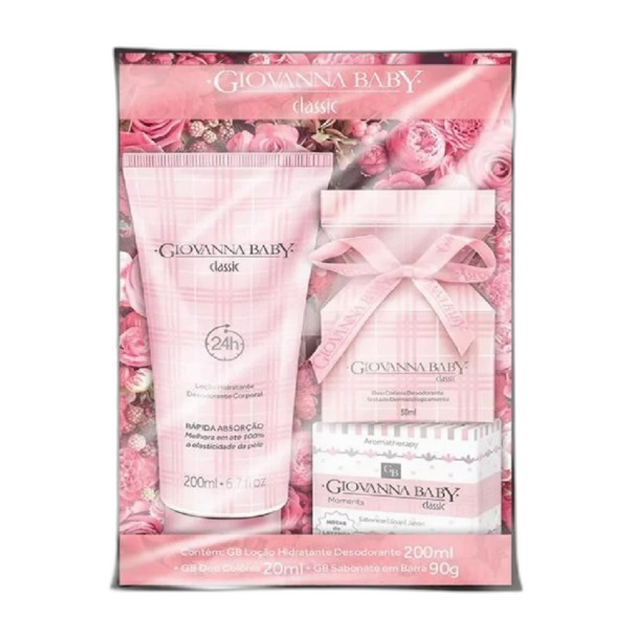 KIT GIOVANNA BABY COL 20ML+LOC 200ML+SAB90G CLASSIC