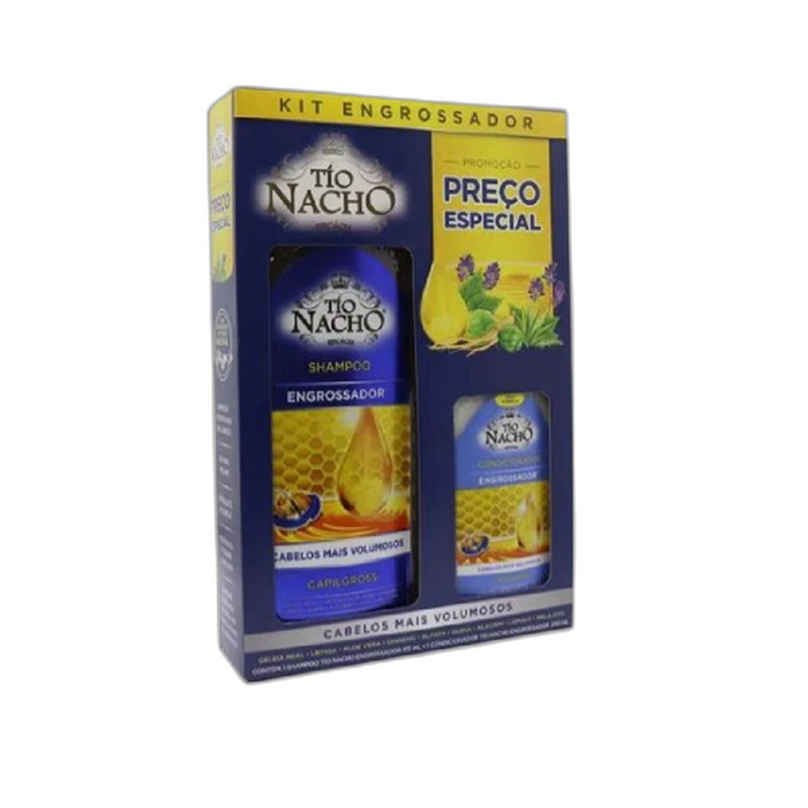 Kit Tio Nacho Engrossador Shampoo 415ml + Condicionador 200ml