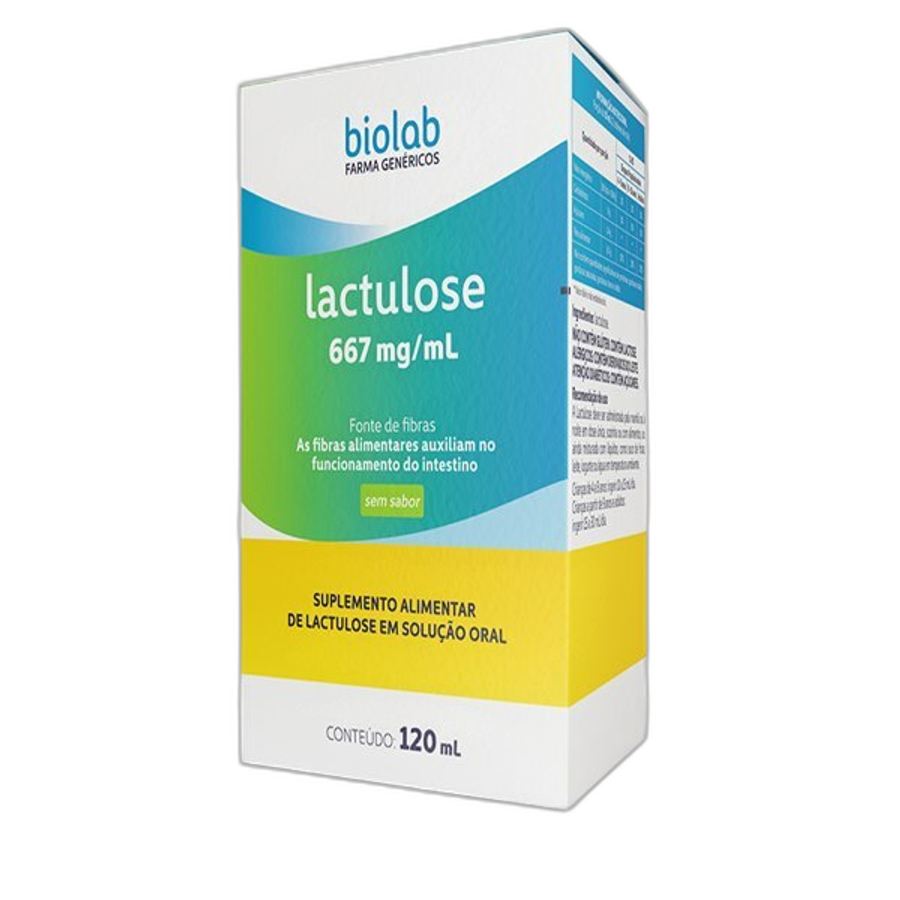 LACTULOSE 120ML BIOLAB GENERICO