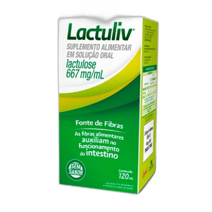 Lactuliv 667mg/ml Legrand 1 Frasco com 120ml + Copo Medidor