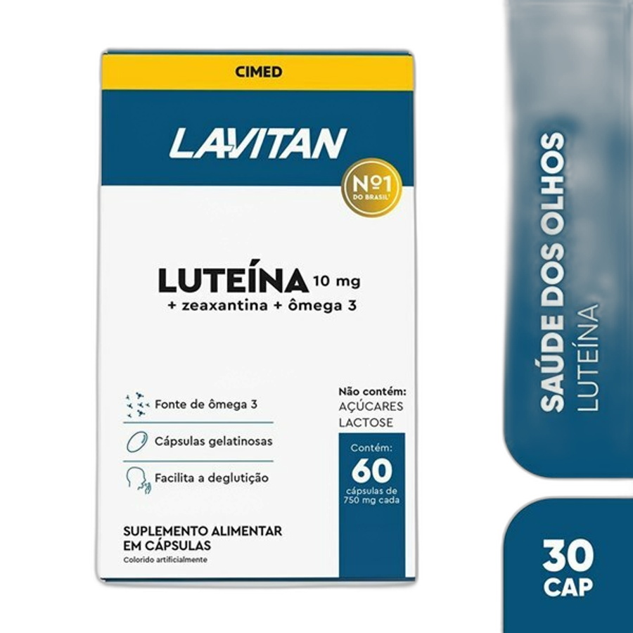 Suplemento Alimentar Lavitan Luteína 60 Comprimidos