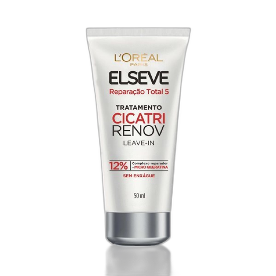 Leave-In de Tratamento L'oréal Paris Elseve Cicatri Renov Reparação Total 5 - 50ml