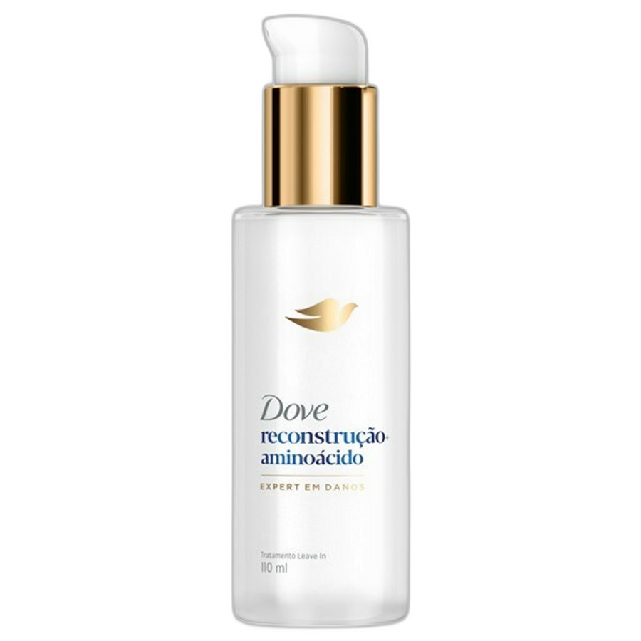 Leave-In Dove Reconstrução + Aminoácido Frasco 110ml Pump